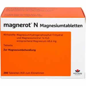MAGNEROT N Magnesiumtabletten 200 St.