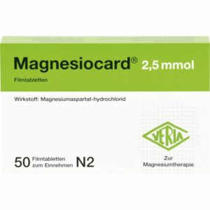 MAGNESIOCARD 2,5 mmol Filmtabletten 50 St.