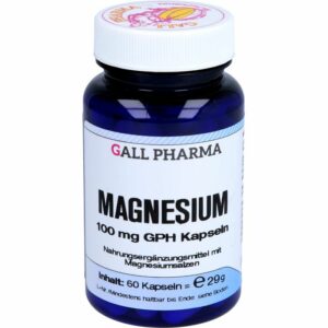 MAGNESIUM 100 mg Kapseln 60 St.