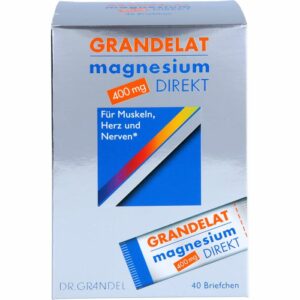 MAGNESIUM DIREKT 400 mg Grandelat Pulver 40 St.