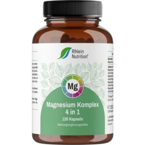 MAGNESIUM KOMPLEX 4in1 hochdosiert vegan Kapseln 120 St.