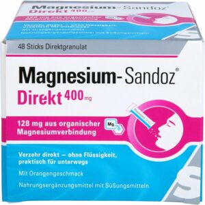 MAGNESIUM SANDOZ Direkt 400 mg Sticks 48 St.