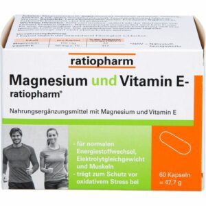 MAGNESIUM UND VITAMIN E-ratiopharm Kapseln 60 St.