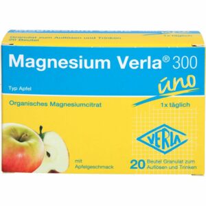 MAGNESIUM VERLA 300 Apfel Granulat 20 St.