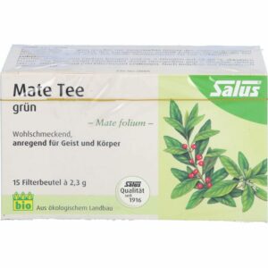 MATE TEE grün Kräutertee Mate folium Bio Salus 15 St.
