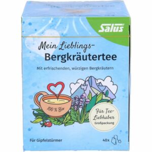 MEIN LIEBLINGS-Bergkräuter-Tee Bio Salus Fbtl. 40 St.