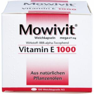 MOWIVIT Vitamin E 1000 Kapseln 100 St.
