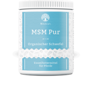 MSM Pur für Pferde - Organischer Schwefel - OptiMSM™ - 950g