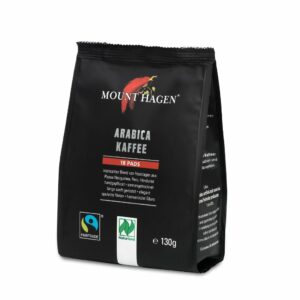 Mount Hagen Fairtrade Röstkaffee Pads