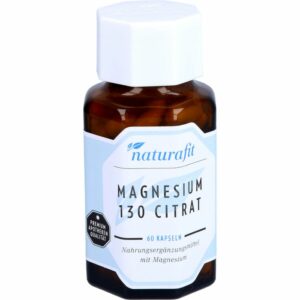 NATURAFIT Magnesium 130 Citr Kapseln 60 St.