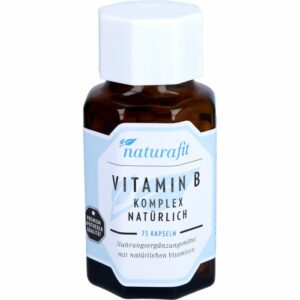 NATURAFIT Vitamin B Komplex natürlich Kapseln 75 St.