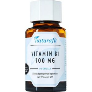 NATURAFIT Vitamin B1 100 mg Kapseln 90 St.