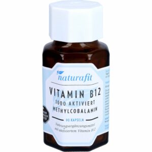 NATURAFIT Vitamin B12 1000 μg aktiviert Kapseln 90 St.