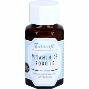 NATURAFIT Vitamin D3 2.000 I.E. Kapseln 90 St.