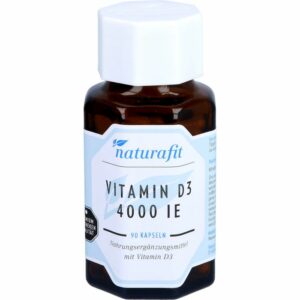NATURAFIT Vitamin D3 4.000 I.E. Kapseln 90 St.