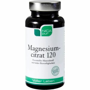 NICAPUR Magnesiumcitrat 120 Kapseln 60 St.