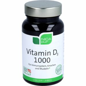 NICAPUR Vitamin D 1000 Kapseln 120 St.