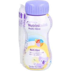NUTRINIDRINK MultiFibre Vanillegeschmack 200 ml
