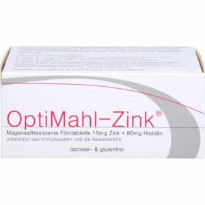 OPTIMAHL Zink 15 mg Tabletten 50 St.