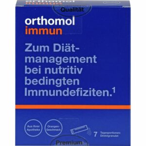 ORTHOMOL Immun Direktgranulat Orange 7 St.
