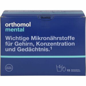 ORTHOMOL mental Granulat/Kapseln 15 Tage Kombip. 1 P