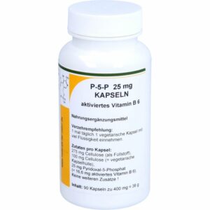 P-5-P 25 mg aktiviertes Vitamin B 6 Kapseln 90 St.
