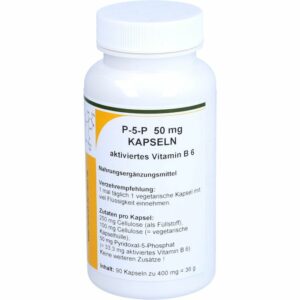 P-5-P 50 mg aktiviertes Vitamin B 6 Kapseln 90 St.