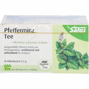 PFEFFERMINZ TEE Menthae piperitae folium Bio Salus 15 St.