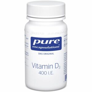 PURE ENCAPSULATIONS Vitamin D3 400 I.E. Kapseln 60 St.