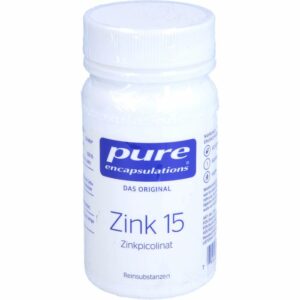 PURE ENCAPSULATIONS Zink 15 Zinkpicolinat Kapseln 60 St.