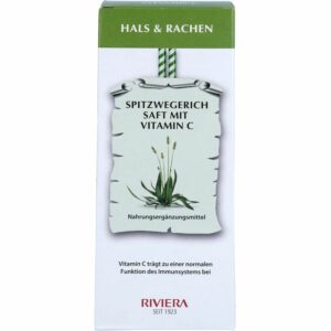 RIVIERA Spitzwegerich Saft mit Vitamin C 250 ml