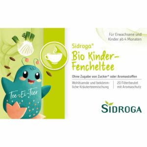 SIDROGA Bio Kinder-Fencheltee Filterbeutel 40 g