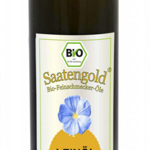 Saatengold-Bio-Feinschmecker-Öle "Leinöl Pur" 500ml