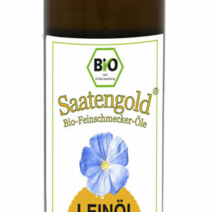 Saatengold-Bio-Feinschmecker-Öle "Leinöl Zitrone" 250ml