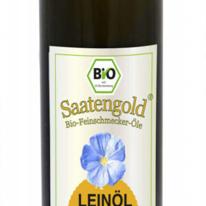 Saatengold-Bio-Feinschmecker-Öle "Leinöl Zitrone" 500ml
