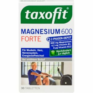 TAXOFIT Magnesium 600 FORTE Depot Tabletten 30 St.