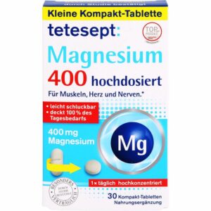 TETESEPT Magnesium 400 hochdosiert Tabletten 30 St.