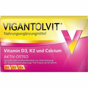 VIGANTOLVIT Vitamin D3 K2 Calcium Filmtabletten 30 St.