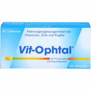 VIT OPHTAL mit 10 mg Lutein Tabletten 30 St.