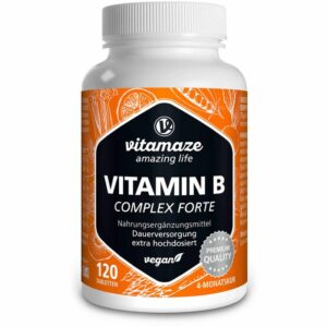 VITAMIN B COMPLEX extra hochdosiert vegan Tabl. 120 St.