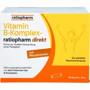 VITAMIN B-KOMPLEX-ratiopharm direkt Pulver 40 St.