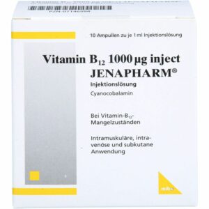 VITAMIN B12 1.000 μg Inject Jenapharm Ampullen 10 ml