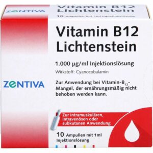 VITAMIN B12 1.000 μg Lichtenstein Ampullen 10 ml
