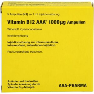 VITAMIN B12 AAA 1000 μg Ampullen 5 ml