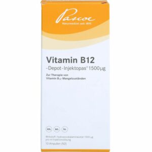 VITAMIN B12 DEPOT Inj. 1500 μg Injektionslösung 10 ml