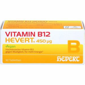 VITAMIN B12 HEVERT 450 μg Tabletten 50 St.