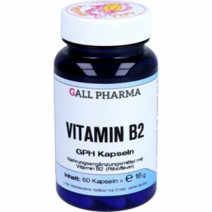 VITAMIN B2 GPH 1,6 mg Kapseln 60 St.