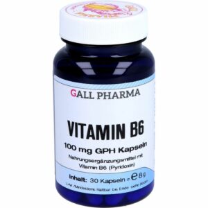 VITAMIN B6 100 mg GPH Kapseln 30 St.