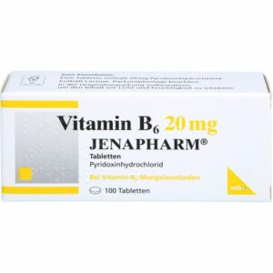 VITAMIN B6 20 mg Jenapharm Tabletten 100 St.