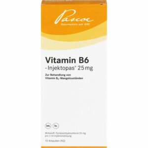 VITAMIN B6-INJEKTOPAS 25 mg Injektionslösung 20 ml